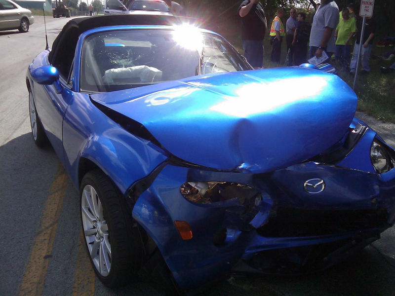 Crashed Car